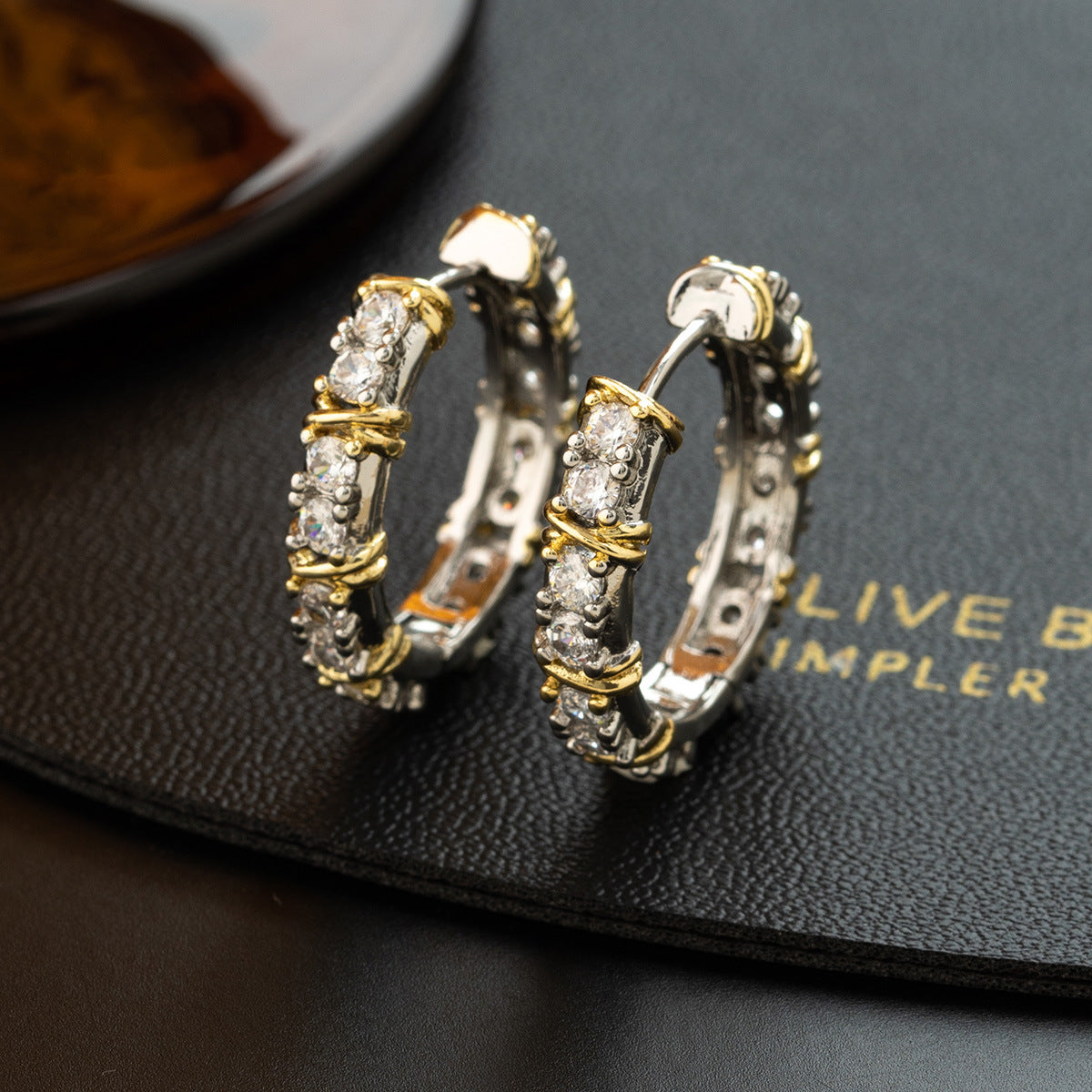 Zircon Snap-On Jewelry Set