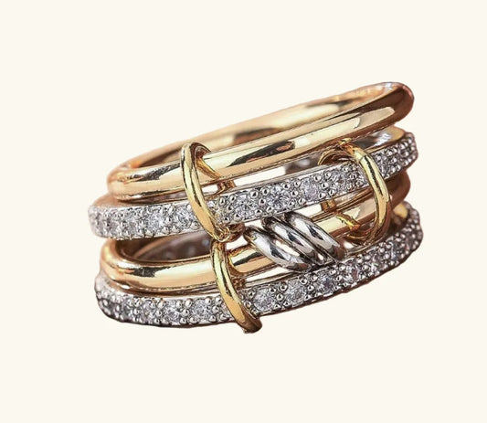 Zircon Stacking Rings