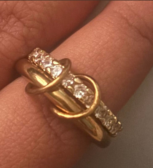 Zircon Stacking Rings