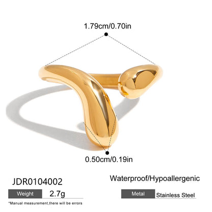 Zircon Steel Ring