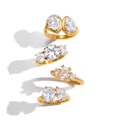 Zircon Steel Ring