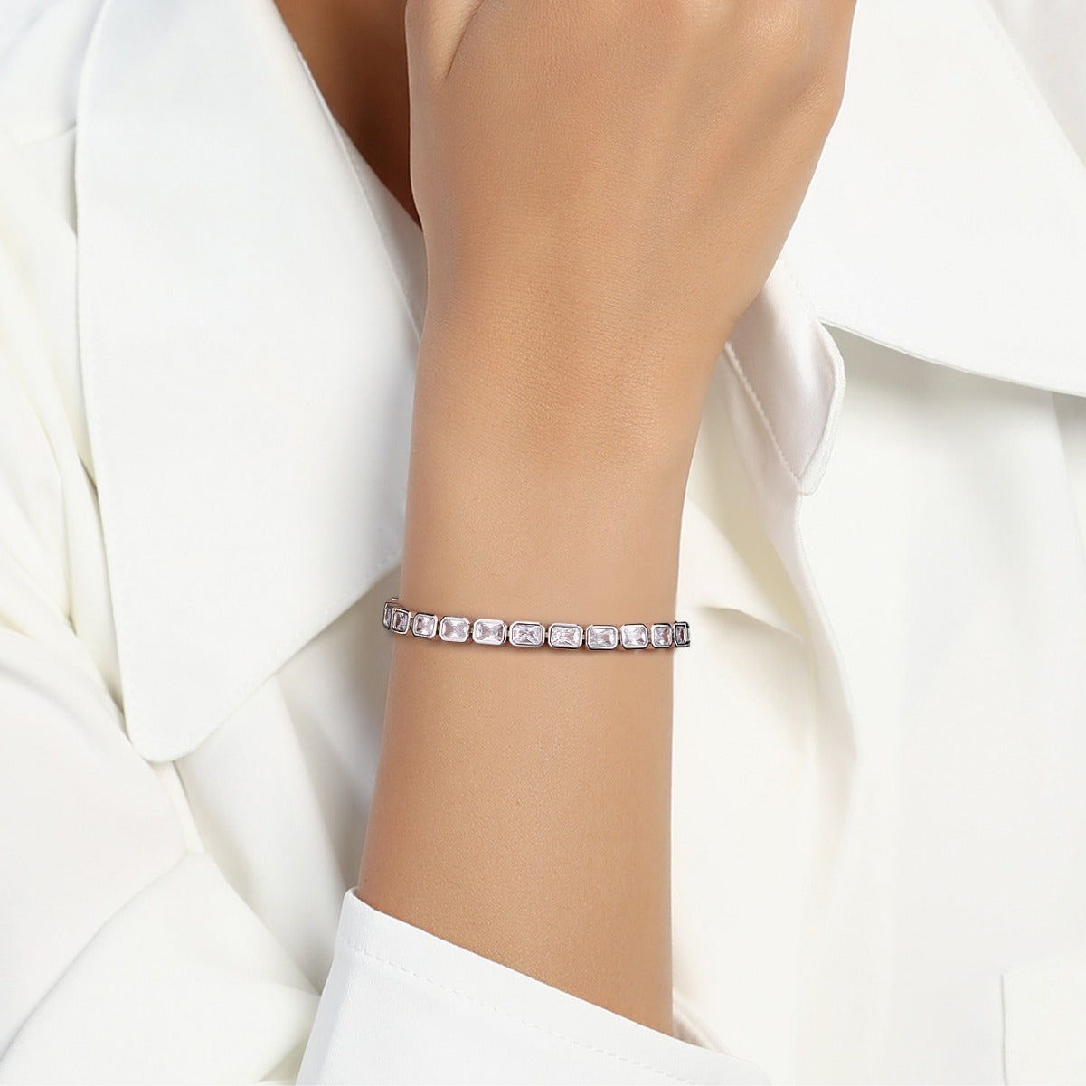 Zircon Tennis Bracelet