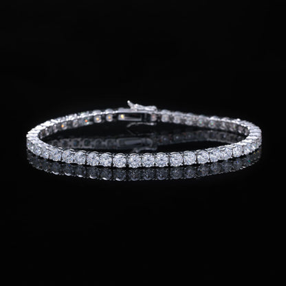 Zircon Tennis Chain Hip Hop Bracelet