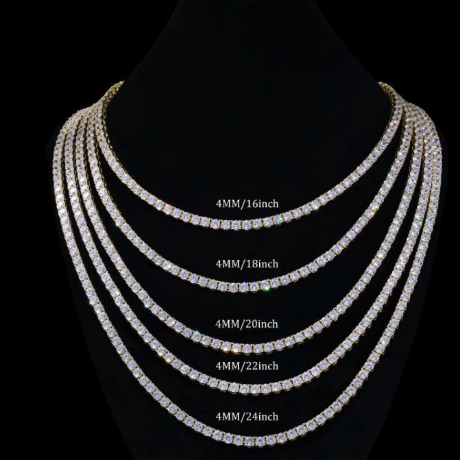 Zircon Tennis Chain Hip Hop Bracelet