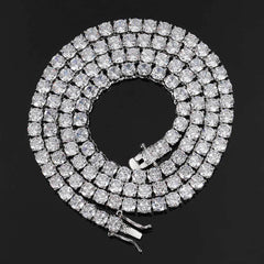4mm silver about 40cm long