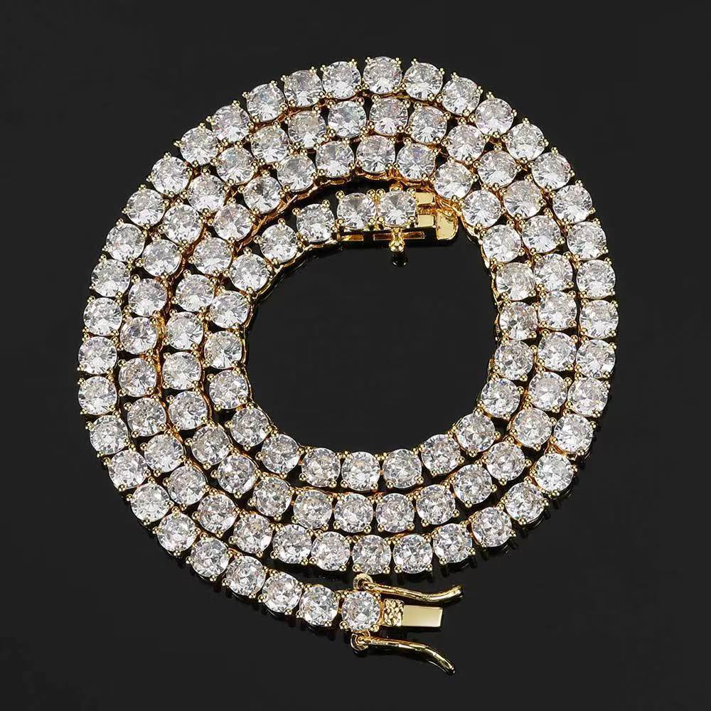 Zircon Tennis Chain Necklace