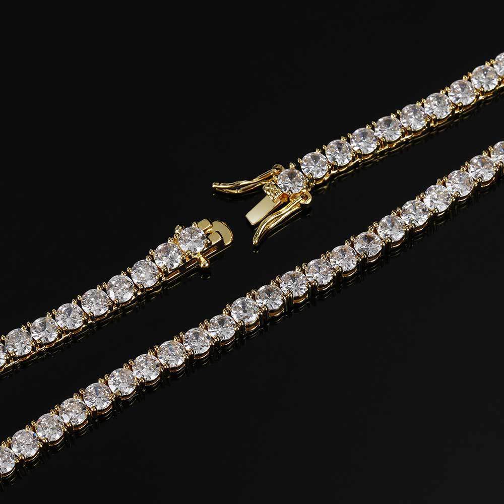 Zircon Tennis Chain Necklace