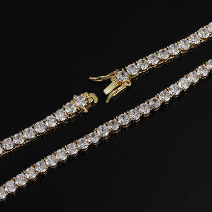 Zircon Tennis Chain Necklace