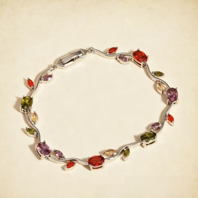 Zirconia Branch Design Bracelet