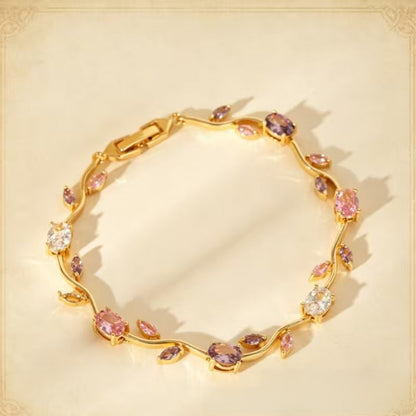Zirconia Branch Design Bracelet