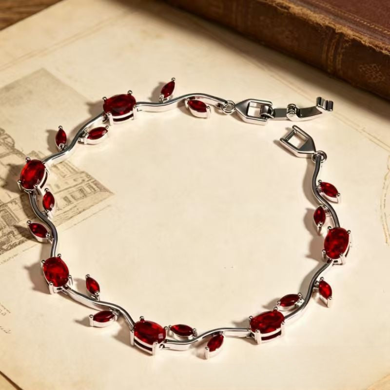 Zirconia Branch Design Bracelet