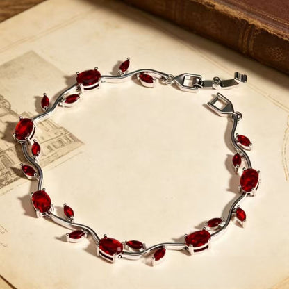 Zirconia Branch Design Bracelet