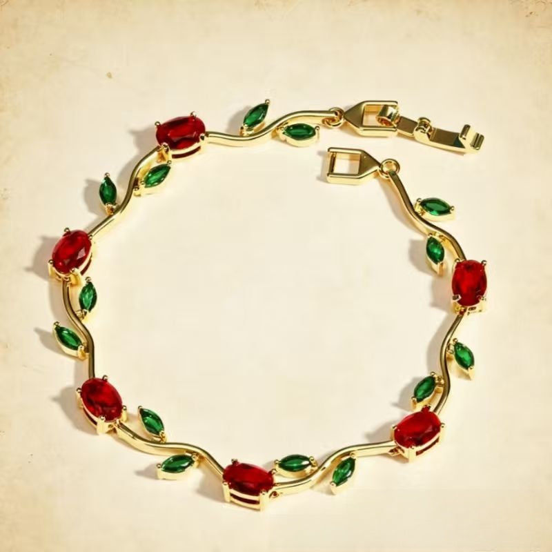 Zirconia Branch Design Bracelet