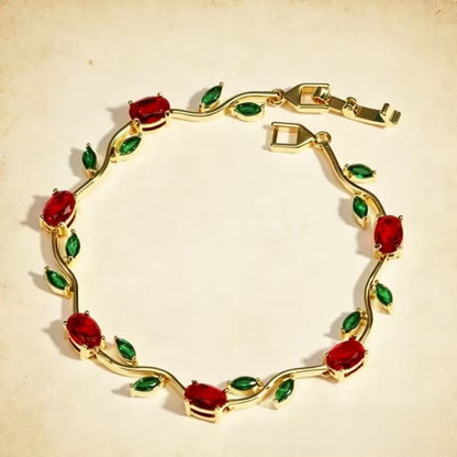 Zirconia Branch Design Bracelet