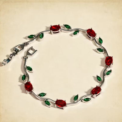 Zirconia Branch Design Bracelet