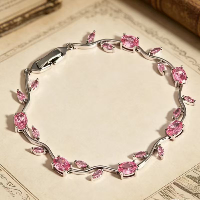 Zirconia Branch Design Bracelet
