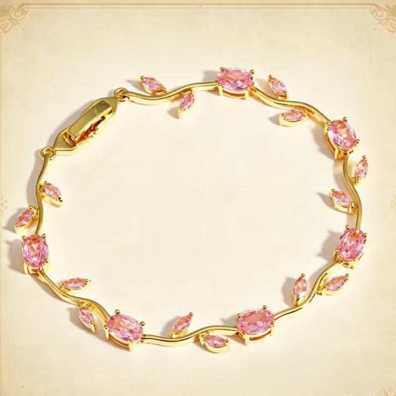 Zirconia Branch Design Bracelet