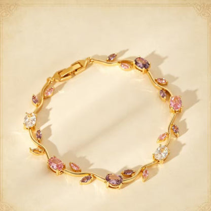 Zirconia Branch Design Bracelet