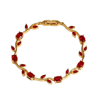 Zirconia Branch Design Bracelet
