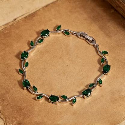 Zirconia Branch Design Bracelet