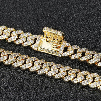 Zirconia Cuban Chain Bracelet