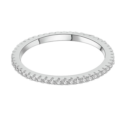 Zirconia Diamond Studded Ring