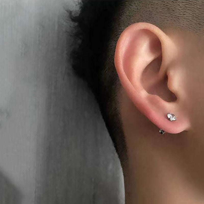 Zirconia Stud Earrings