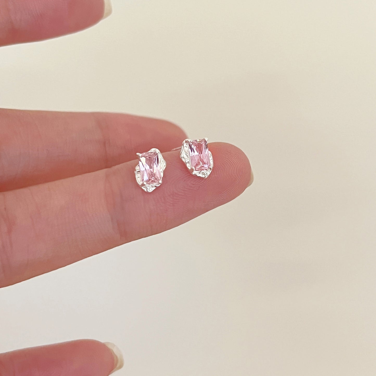 Zirconite ear rings