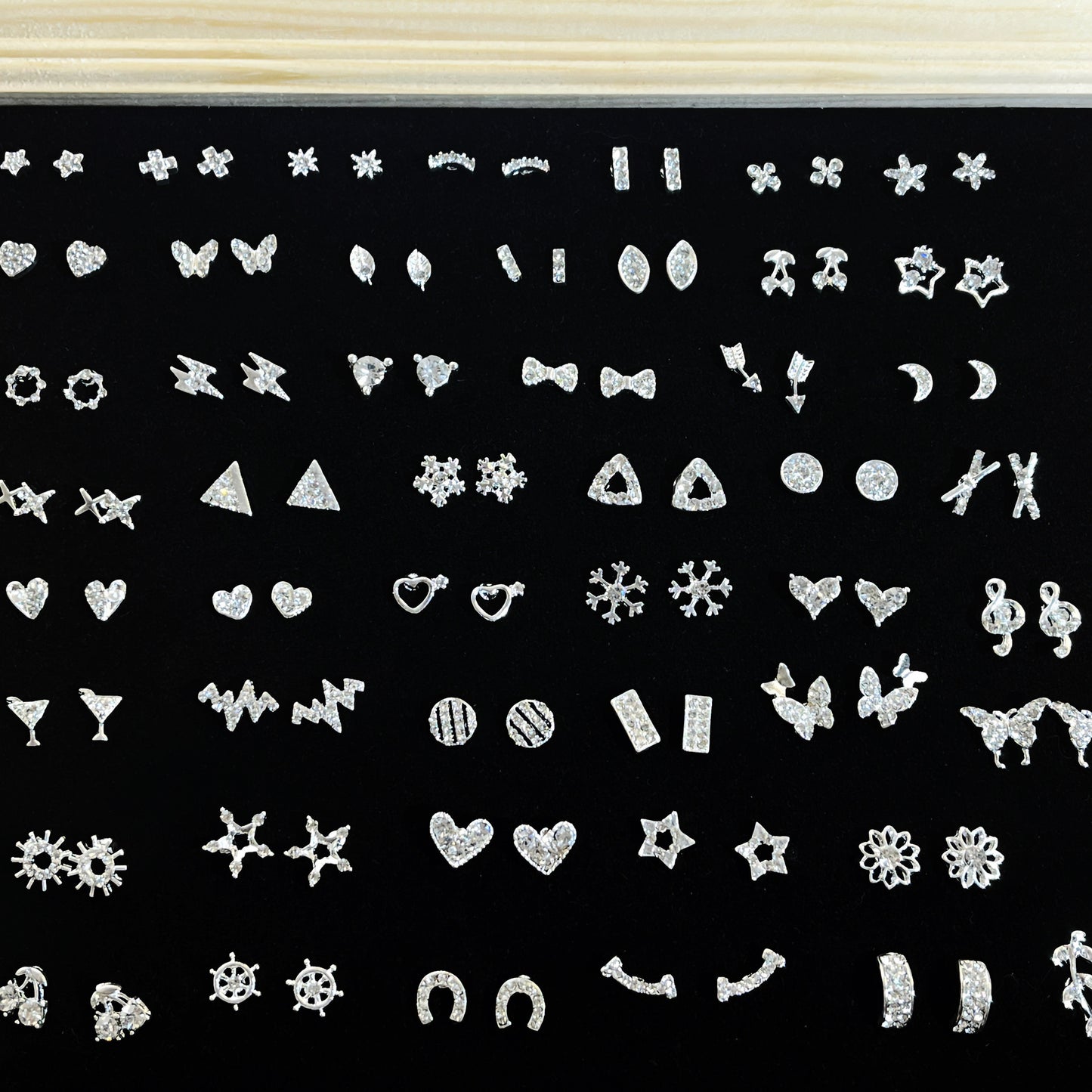 Zirconite ear rings
