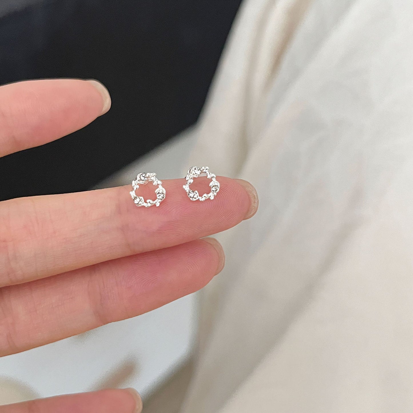 Zirconite ear rings