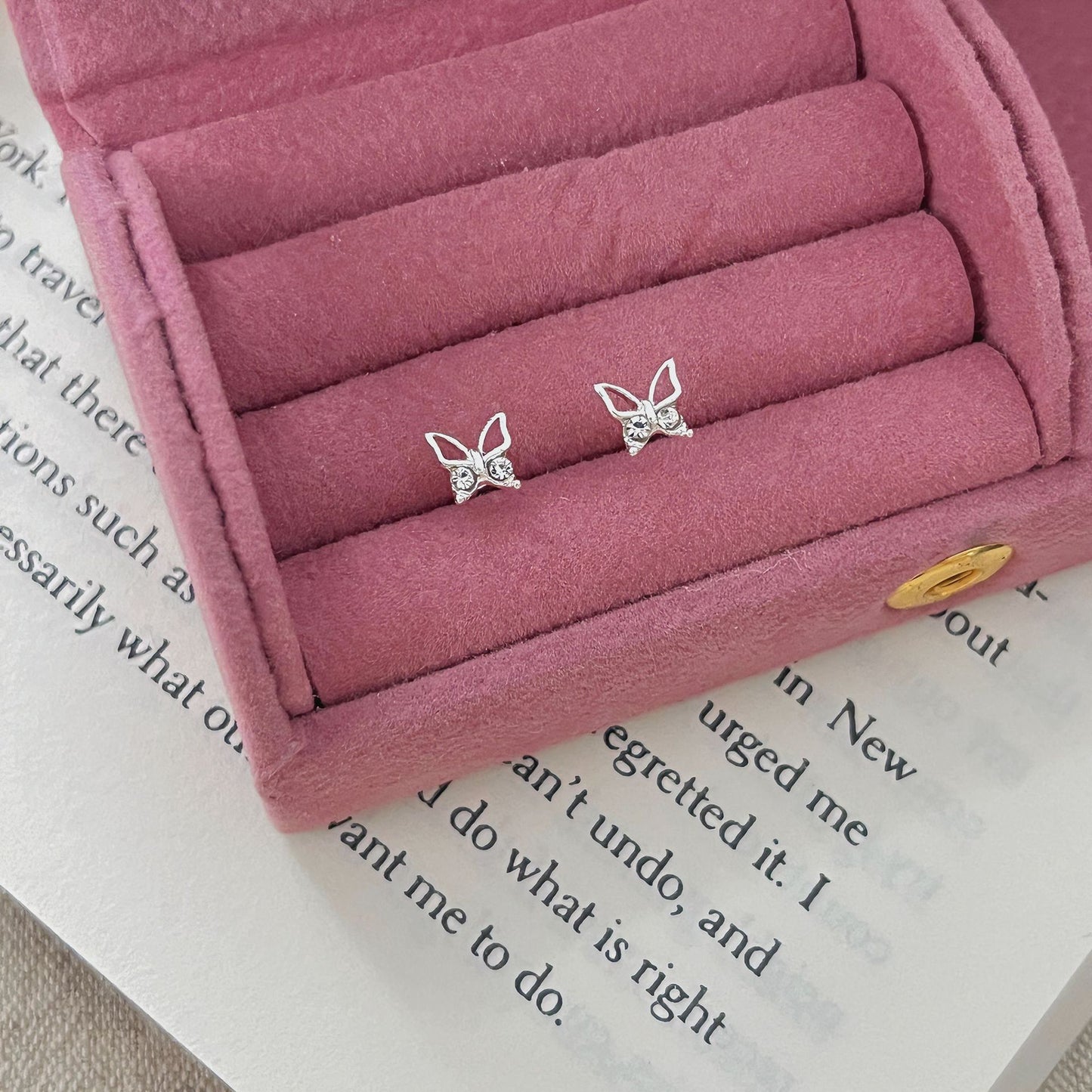 Zirconite ear rings