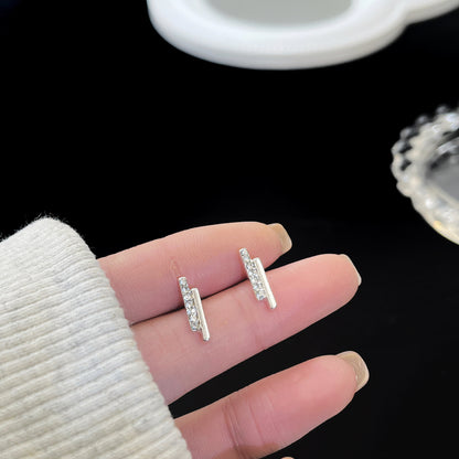 Zirconite ear rings