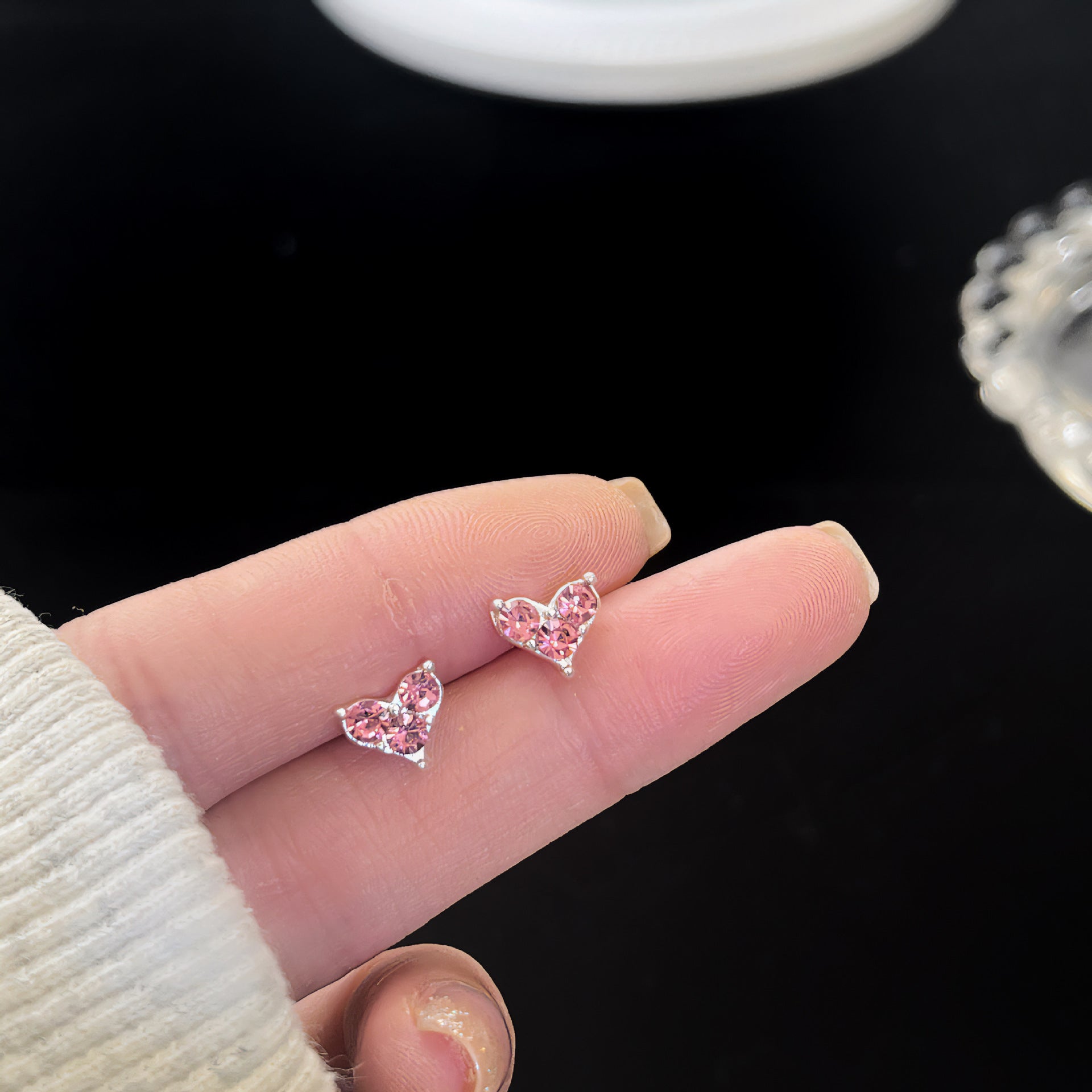 Zirconite ear rings