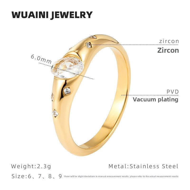 Zirconium Ring