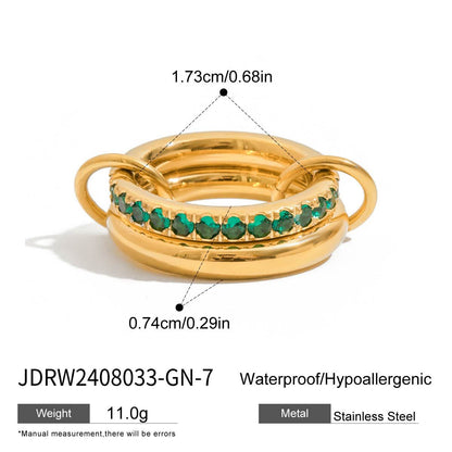 zirconium ring