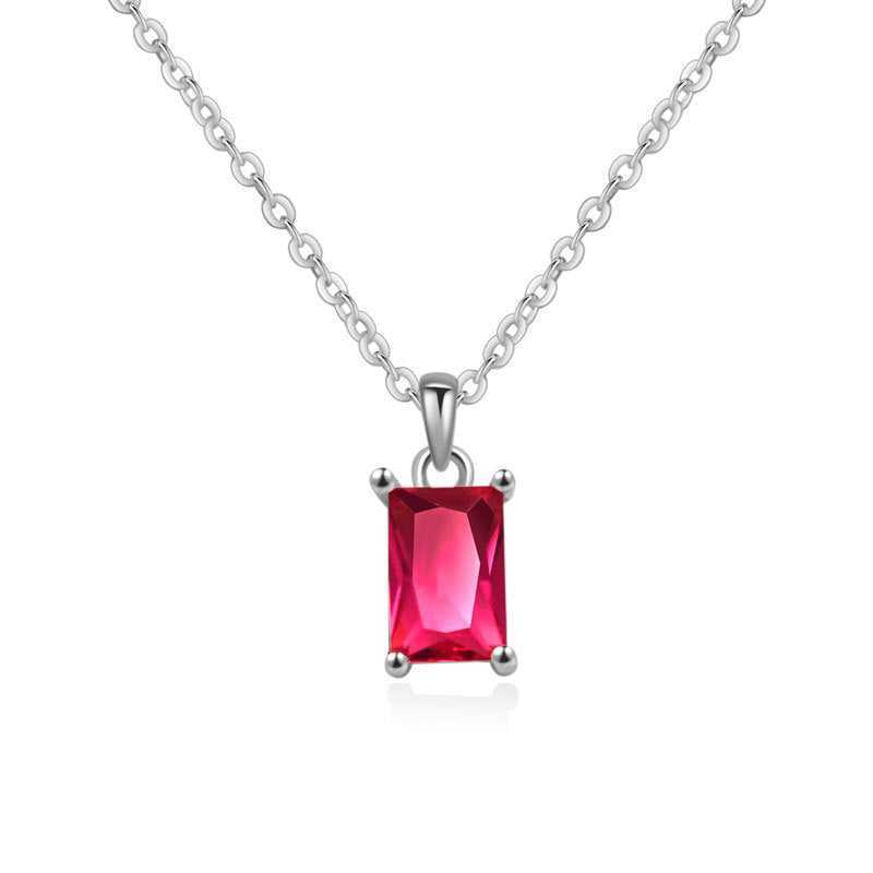Zodiac Birthstone Necklace for Women