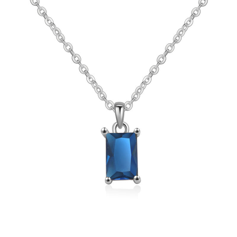 Zodiac Birthstone Necklace for Women