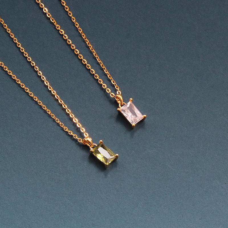Zodiac Birthstone Necklace for Women