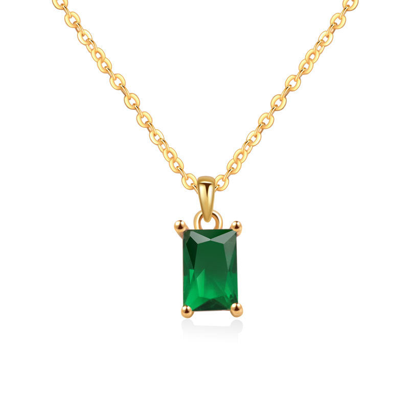 Zodiac Birthstone Necklace for Women