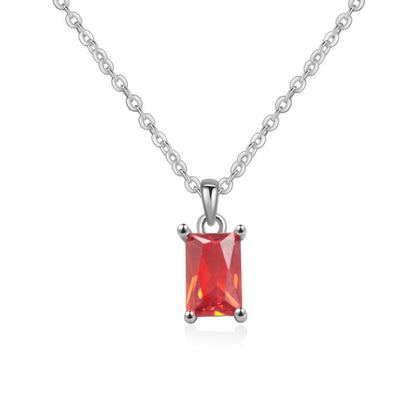 Zodiac Birthstone Necklace for Women