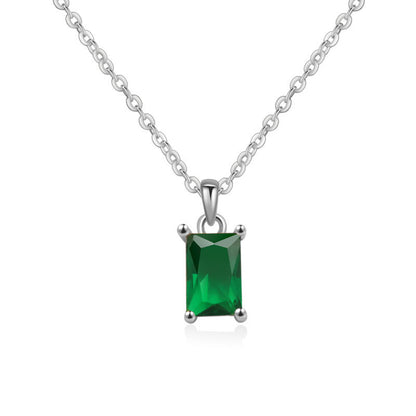 Zodiac Birthstone Necklace for Women