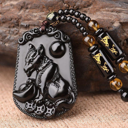 Zodiac pendant necklace