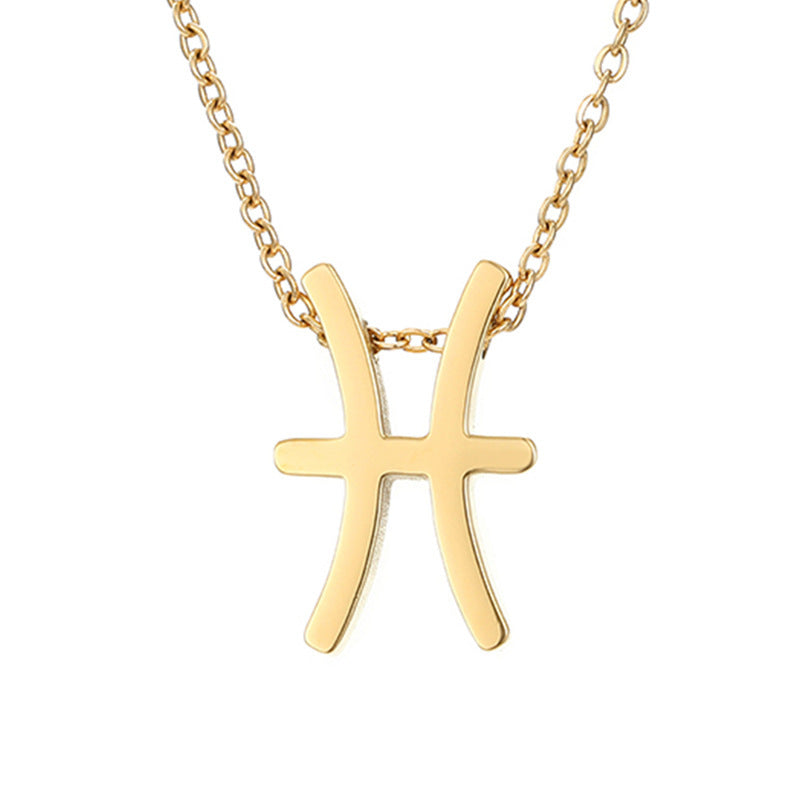 Zodiac Pendant Necklace