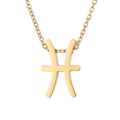 Zodiac Pendant Necklace