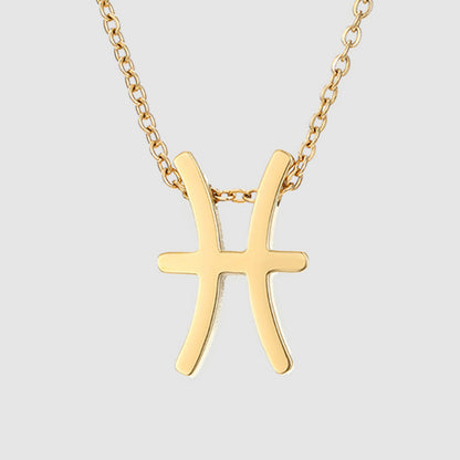 Zodiac Pendant Necklace