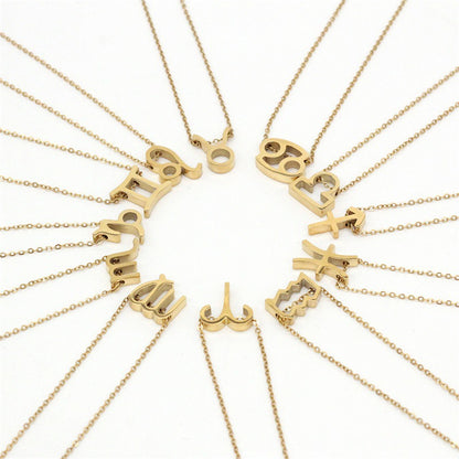 Zodiac Pendant Necklace