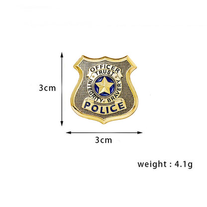 Zootopia Police Brooch Badge
